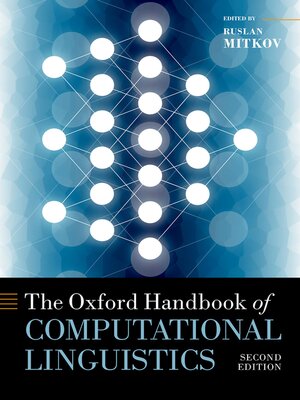 cover image of The Oxford Handbook of Computational Linguistics